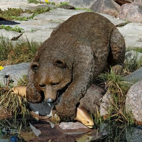 Catch Of The Day Bear Statue