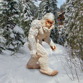 Medium Abominal Snowman Yeti Statue