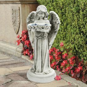 Tranquil Guardian Angel Statue