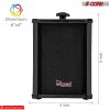 5 Core Outdoor Speakers Pair Stereo In Wall Speaker 100W Peak Passive Outside Surface Mount Wired Waterproof Patio House Garage Indoor Exterior Audio