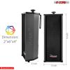 5 Core Outdoor Speakers Stereo In Wall Speaker 100W Peak Passive Outside Surface Mount Wired Waterproof Patio House Garage Indoor Exterior Audio Syste