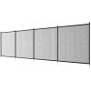 VEVOR Pool Fence, 4 x 48 FT Pool Fences for Inground Pools, Removable Child Safety Pool Fencing, Easy DIY Installation Swimming Pool Fence, 340gms Tes