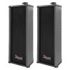 5 Core Outdoor Speakers Stereo In Wall Speaker Pair 100W Peak Passive Outside Surface Mount Wired Waterproof Patio House Garage Indoor Exterior Audio