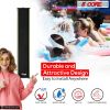 5 Core Outdoor Speakers Stereo In Wall Speaker Pair 300W Peak Passive Outside Surface Mount Wired Waterproof Patio House Garage Indoor Exterior Audio