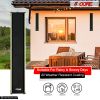 5 Core Outdoor Speakers Stereo In Wall Speaker Pair 300W Peak Passive Outside Surface Mount Wired Waterproof Patio House Garage Indoor Exterior Audio